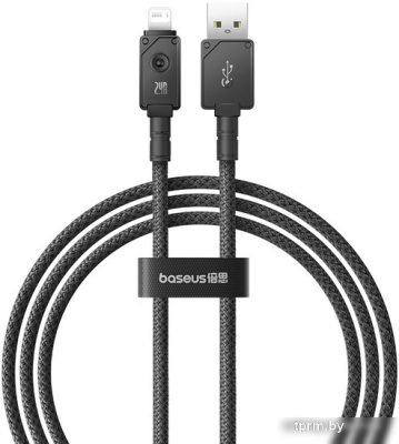 Кабель Baseus Unbreakable Series USB Type-A - Lightning (1 м, черный) 