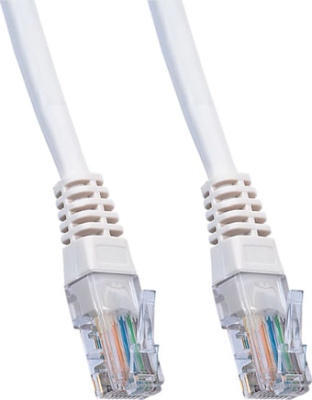 Кабель Perfeo RJ45 - RJ45 P6005 (5 м, белый)
