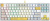 Клавиатура A4Tech Bloody S87 Energy White (Bloody BLMS Red Plus) 