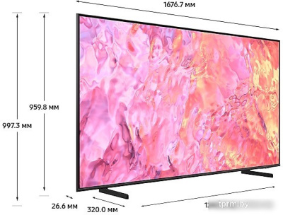Телевизор Samsung QLED 4K Q60C QE75Q60CAUXRU 