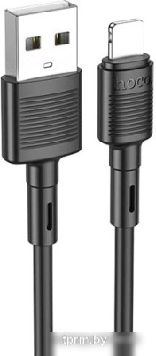Кабель Hoco X83 USB Type-A - Lightning (1 м, черный) 