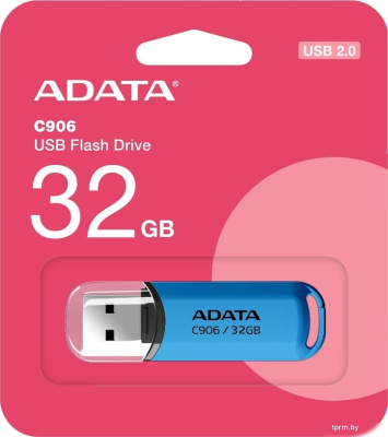 USB Flash ADATA C906 32GB (синий) 