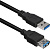Адаптер ACD ACD-U3AAF-30L USB Type-A - USB Type-A (3 м, черный) 