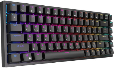 Клавиатура Royal Kludge RK84 RGB (черный, RK Red) 