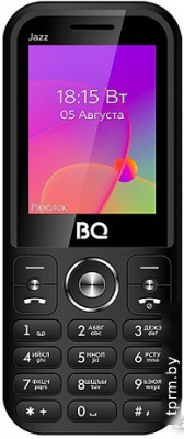 Кнопочный телефон BQ-Mobile BQ-2457 Jazz (черный) 