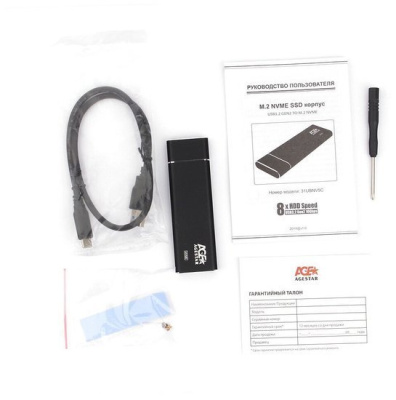 Бокс для накопителей M.2 AgeStar 31UBNV5C 