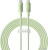 Кабель Baseus Habitat Series Fast Charging Cable 100W USB Type-C - USB Type-C (2 м, зеленый) 