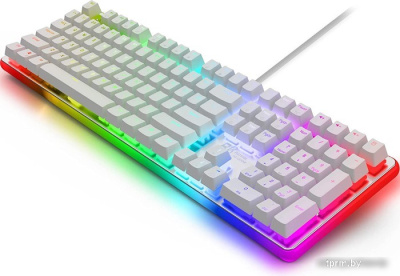 Клавиатура Royal Kludge RK918 RGB (белый, RK Red) 