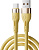 Кабель AccesStyle AC30-S100 USB Type-A - USB Type-C (1 м, желтый) 