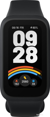 Фитнес-браслет Xiaomi Smart Band 9 Active M2435B1 (черный, международная версия) 