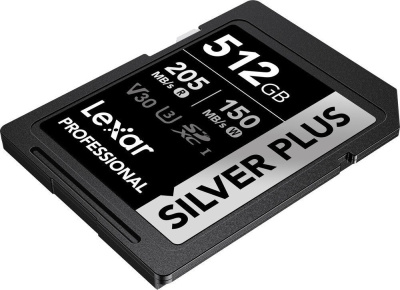 Lexar Professional SILVER PLUS SDXC LSDSIPL512G-BNNNG 512GB 