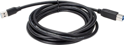 Telecom TUS710-3M USB 3 Type-A - USB 3 Type-B (3 м, черный) 