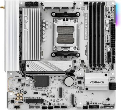 ASRock B850M Pro RS WiFi White 