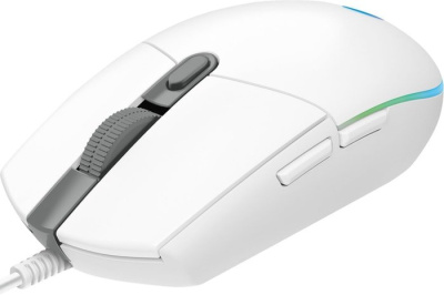 Игровая мышь Logitech G203 Lightsync (белый) 