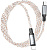 Кабель Hoco U112 Lighting - USB Type-C (1 м, серый) 