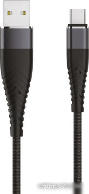 Кабель Olmio 039517 USB Type A - USB Type C (1.2 м, черный) 