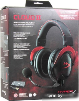 Наушники HyperX Cloud II (красный) 