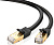 Кабель Ugreen NW107 11270 RJ45 - RJ45 (3 м, черный) 