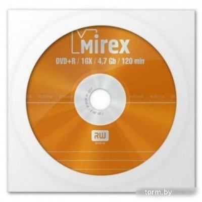 DVD-R диск Mirex 4.7Gb 16x Mirex конверт UL130013A1C 