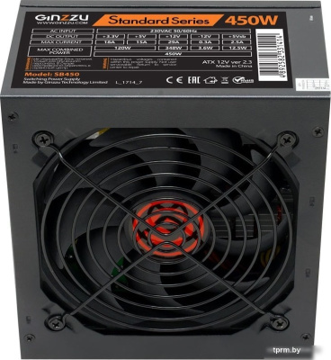 Блок питания Ginzzu SB450 