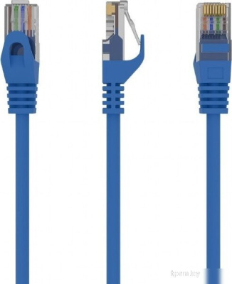 Cablexpert PP6U-1M/B RJ45 - RJ45 (1 м, синий) 