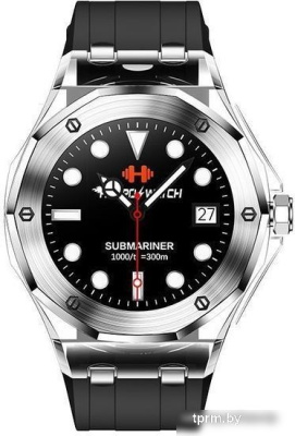 Умные часы Hoco Y13 (серебристый/черный) 