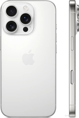Телефон Apple iPhone 16 Pro Dual SIM 128GB (белый титан) 