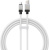 Кабель Baseus CoolPlay Series Fast Charging Cable 100W USB Type-A - USB Type-C (1 м, белый) 