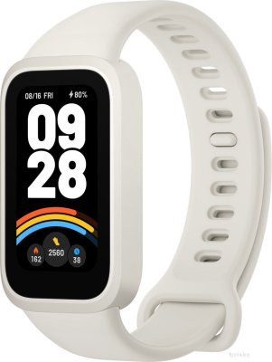 Фитнес-браслет Xiaomi Smart Band 9 Active M2435B1 (бежевый, международная версия) 