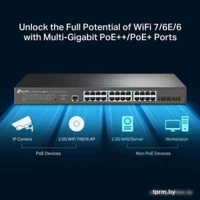 Управляемый коммутатор 2-го уровня TP-Link TL-SG3428XPP-M2 