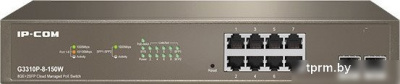Настраиваемый коммутатор IP-COM G3310P-8-150W 