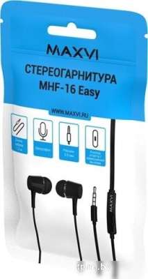 Наушники Maxvi MHF-16 Easy (черный) 