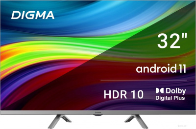Телевизор Digma DM-LED32SBB39 