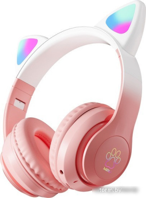 Наушники Miru Cat EP-W10 (розовый) 