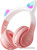 Наушники Miru Cat EP-W10 (розовый) 