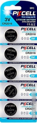 Батарейки PKCELL CR2016 5 шт. 