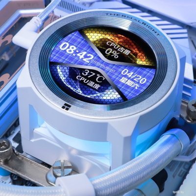 Система жидкостного охлаждения для процессора Thermalright Core Vision 360 ARGB (белый) 