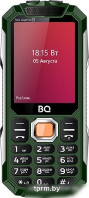 Мобильный телефон BQ-Mobile BQ-2817 Tank Quattro Power (зеленый) 