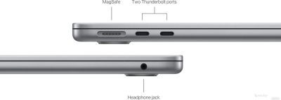 Ноутбук Apple Macbook Air 13" M3 2024 MC9D4 