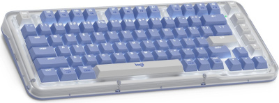 Logitech Alto Keys K75M 920-013301 (белый/синий, с гравировкой) 