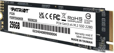 SSD Patriot P320 256GB P320P256GM28 