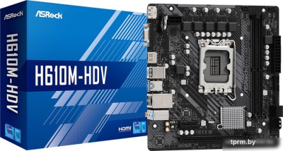 Материнская плата ASRock H610M-HDV 