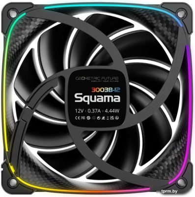 Вентилятор для корпуса Geometric Future Squama 3003RB-12 (черный) 