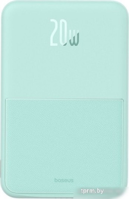 Baseus MagPro Magnetic Bracket Wireless Fast-Charging Power Bank 20W 5000mAh (мятный, китайская версия) 