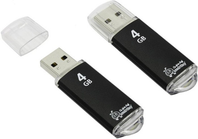 SmartBuy 4GB V-Cut Black (SB4GBVC-K) 