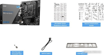 Материнская плата MSI PRO H610M-E 