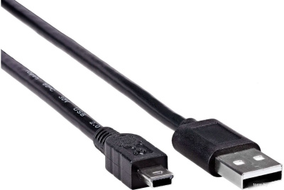 Кабель AOPEN ACU215A-1.8M USB Type-A - miniUSB Type-B (1.8 м, черный) 