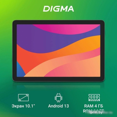 Планшет Digma Optima 1415D 4G (темно-серый) 