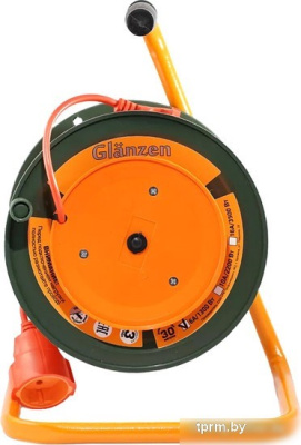 Удлинитель на катушке Glanzen EB-30-001 