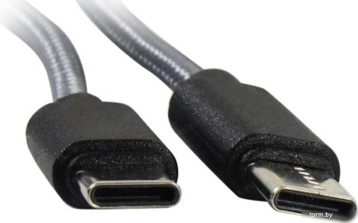 Кабель 5bites TC202-612G USB Type-C - USB Type-C (1.2 м, серый) 